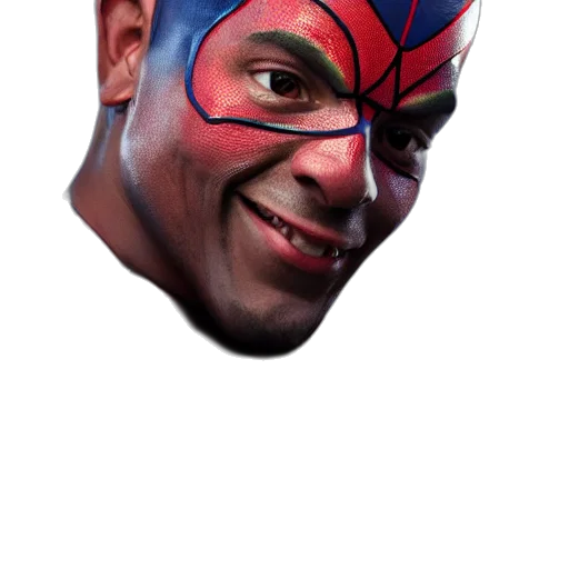 mask, face, creature, animal, comic book art, 3d render, photorealistic, concept art transparent PNG cut-out