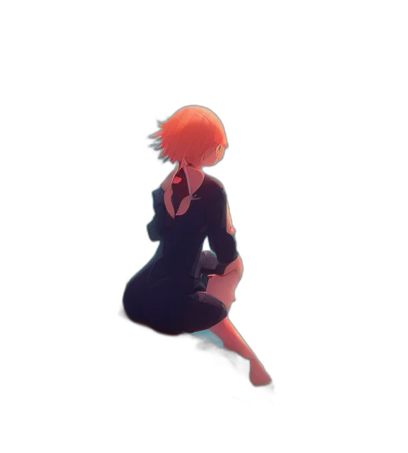 dress, jacket, creature, staff, concept art, pixel art, watercolor, anime transparent PNG cut-out