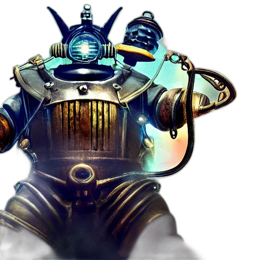robot, weapon, concept art, fantasy art transparent PNG cut-out