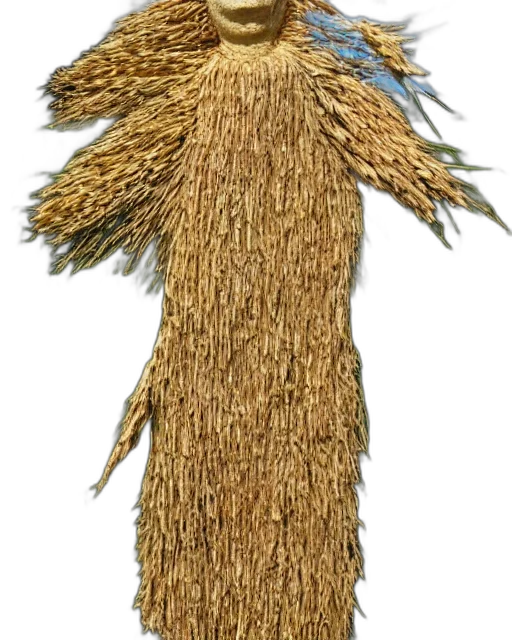 hair, staff, hat, crown, 3d render, concept art, photorealistic, john transparent PNG cut-out