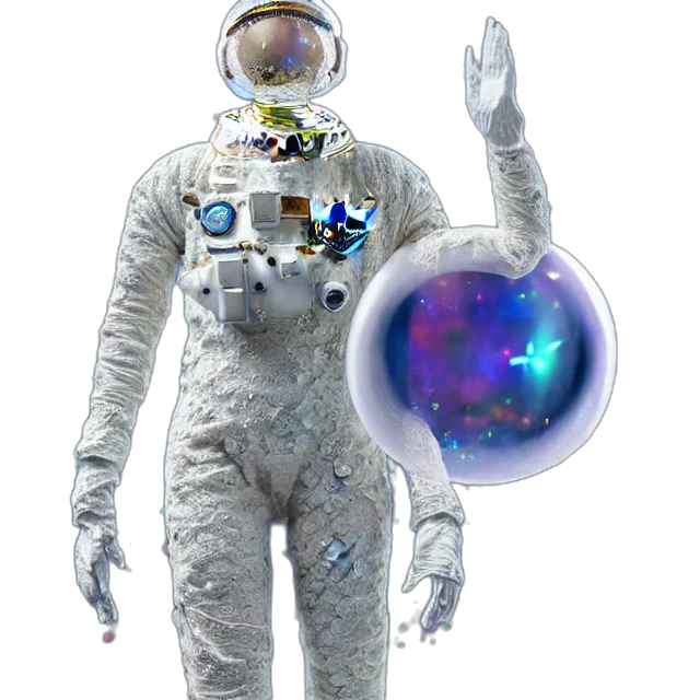 robot, staff, creature, jewelry transparent PNG cut-out