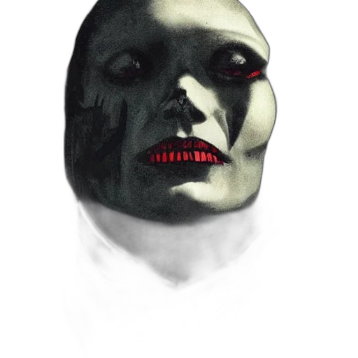 mask, face, creature, robot, photorealistic, concept art, 3d render, watercolor transparent PNG cut-out