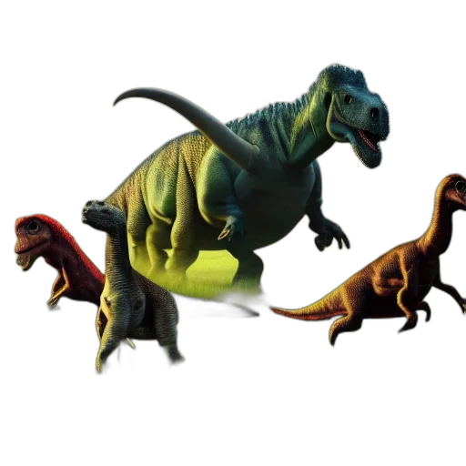 animal, dragon, creature, 3d render transparent PNG cut-out
