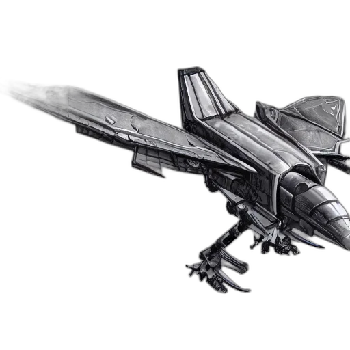 weapon, dragon, concept art, 3d render transparent PNG cut-out