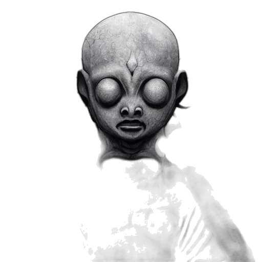 mask, face, robot, creature transparent PNG cut-out