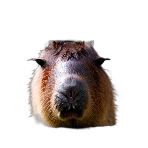 animal, face, hair, creature transparent PNG cut-out
