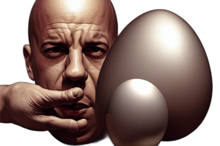 mask, face, food, photorealistic transparent PNG cut-out