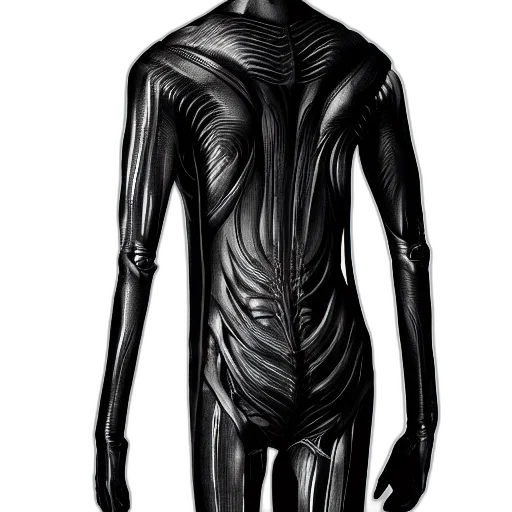 dress, jacket, creature, mask transparent PNG cut-out