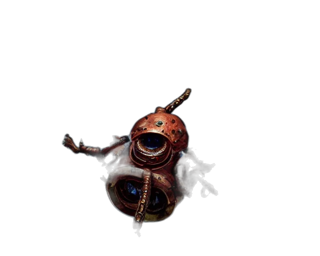 robot, weapon, staff, mask transparent PNG cut-out