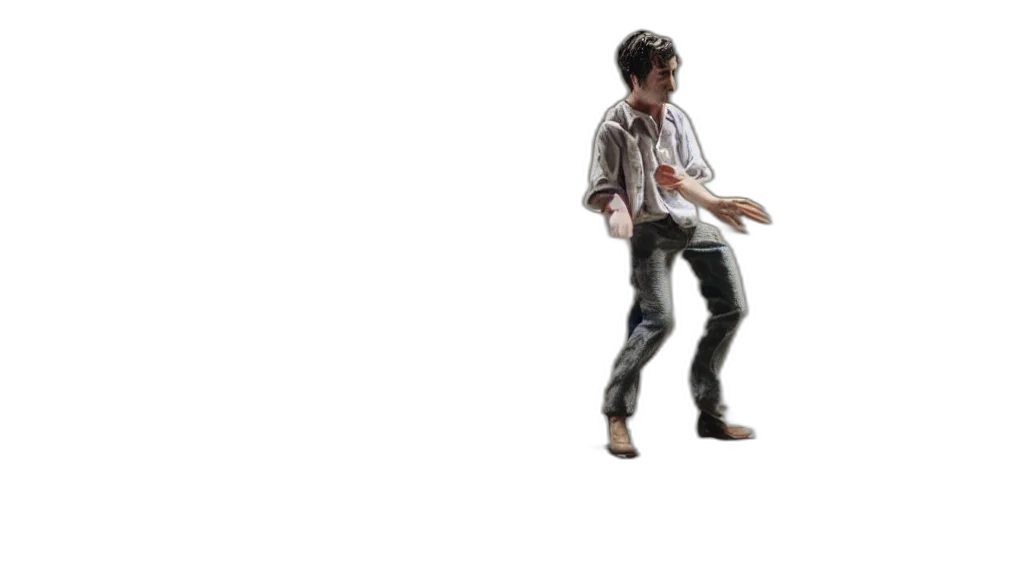 jacket, creature, robot, shoes, 3d render, concept art, pixel art, photorealistic transparent PNG cut-out