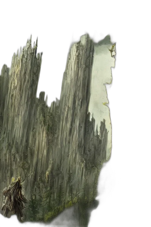tree, hair, sword, crown transparent PNG cut-out