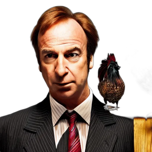 saul, goodman, rooster, saw, movie, torture, chamber, jigsaw transparent PNG cut-out