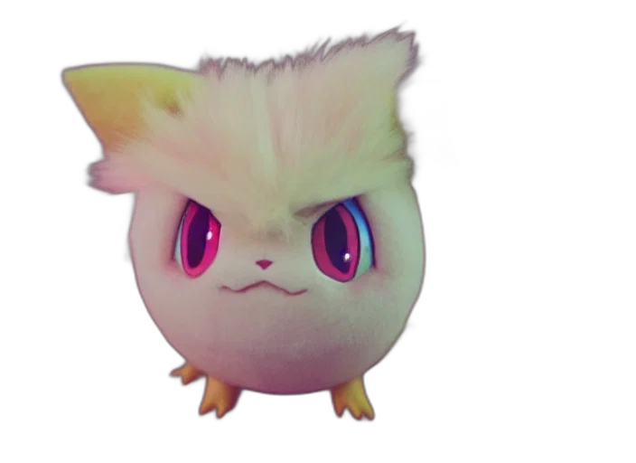 creature, animal, staff, face, concept art, 3d render, watercolor, fantasy art transparent PNG cut-out