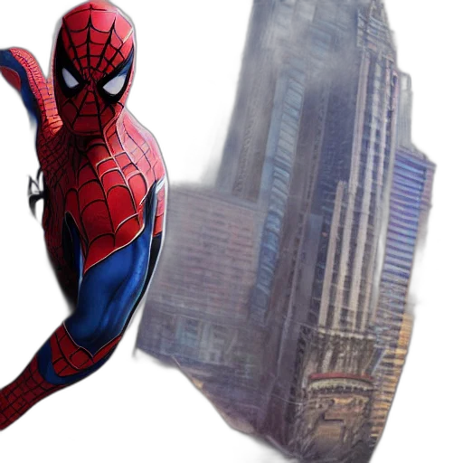 mask, concept art, 3d render, comic book art transparent PNG cut-out