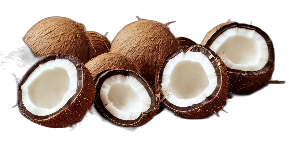food, hair, yea, coconut, ultra, realistic, unreal, engine transparent PNG cut-out