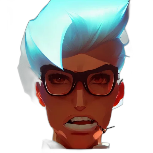 face, staff, mask, robot transparent PNG cut-out