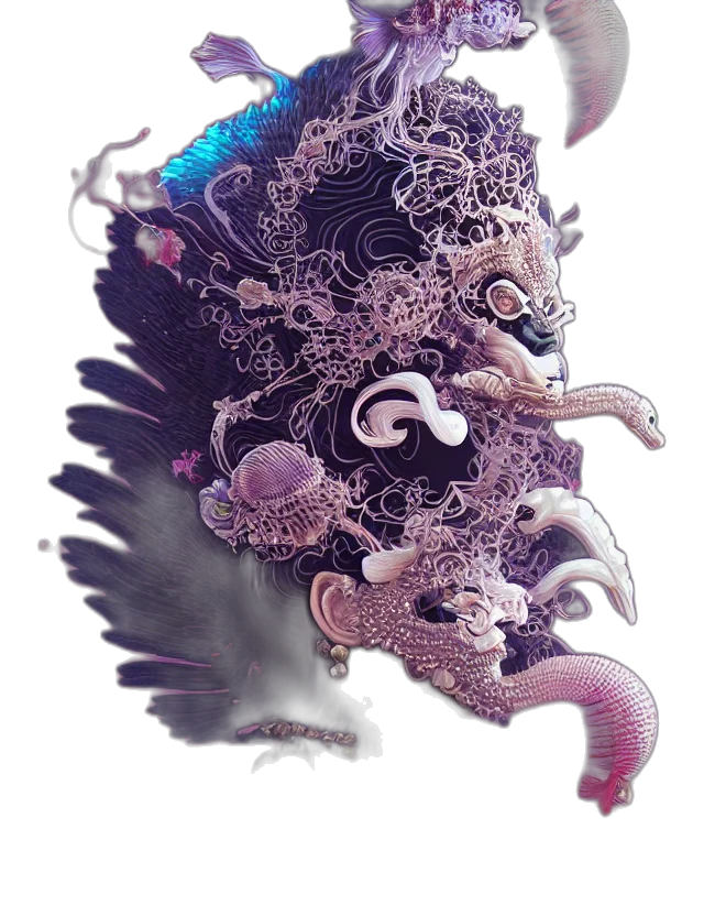 mask, creature, dragon, animal transparent PNG cut-out