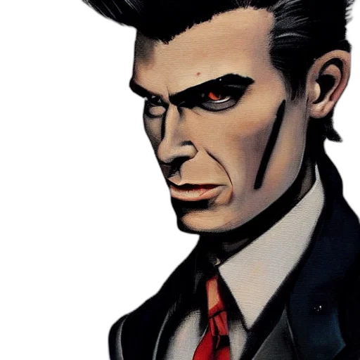 face, comic book art, concept art, cartoon transparent PNG cut-out