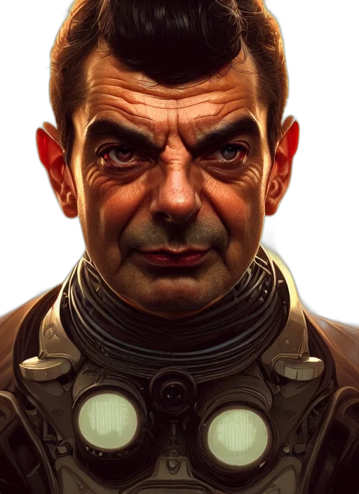 face, staff, robot, mask transparent PNG cut-out