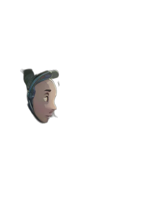 mask, face, hat, creature, 3d render, pixel art, concept art, photorealistic transparent PNG cut-out