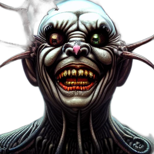 face, mask, creature, staff, concept art, comic book art, fantasy art, photorealistic transparent PNG cut-out