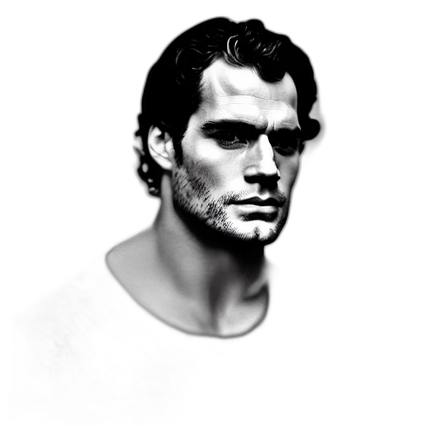 face, staff, photorealistic, fantasy art transparent PNG cut-out