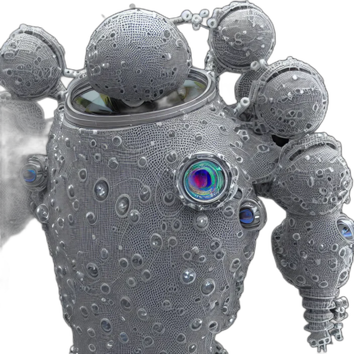 robot, weapon, umbrella, staff transparent PNG cut-out