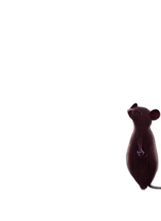 animal, creature, staff, hat, 3d render, concept art, photorealistic, pixel art transparent PNG cut-out