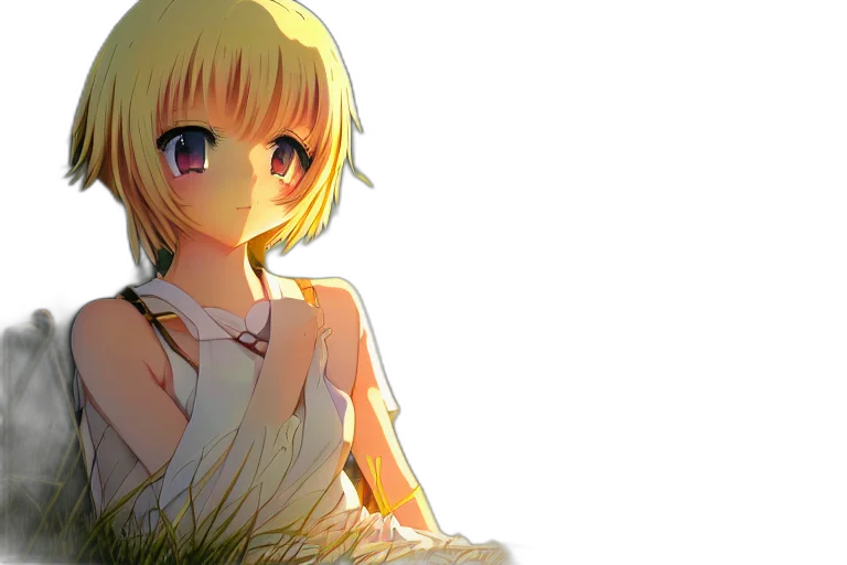 dress, flower, weapon, sword, anime, pixel art, fantasy art, concept art transparent PNG cut-out