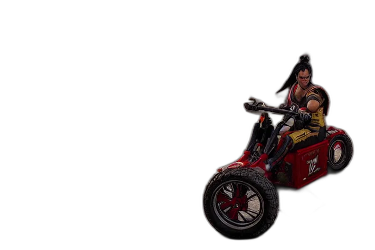 weapon, car, 3d render, concept art transparent PNG cut-out