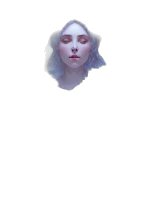 face, mask, creature, crown, concept art, fantasy art, photorealistic, pixel art transparent PNG cut-out
