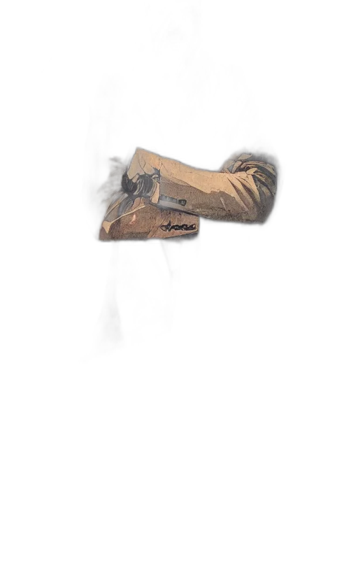 mask, weapon, shoes, hair transparent PNG cut-out