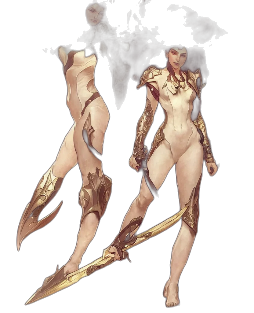weapon, sword, staff, concept art, fantasy art, watercolor, cyberpunk, fire transparent PNG cut-out