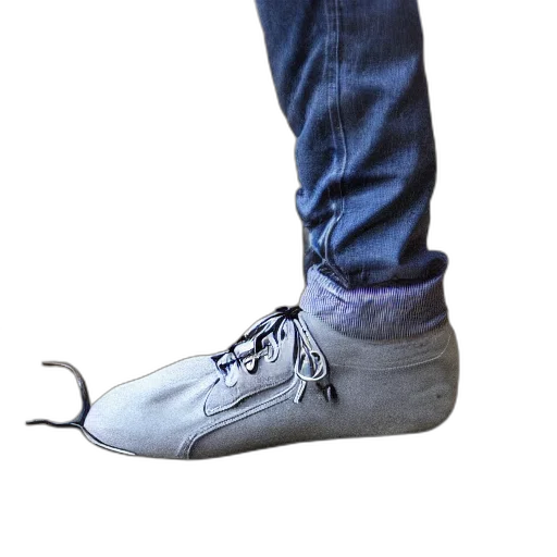 shoes, 3d render, photorealistic, foot transparent PNG cut-out