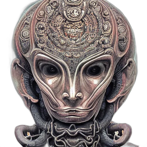 mask, face, creature, jewelry transparent PNG cut-out