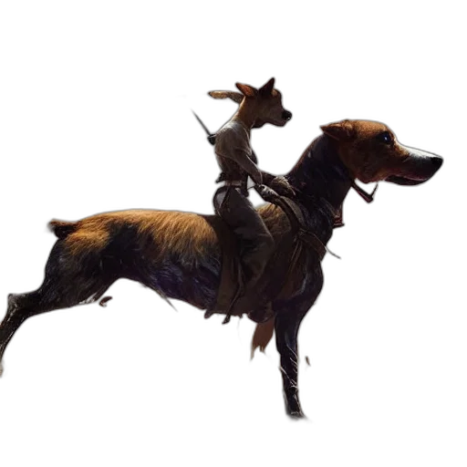 animal, creature, staff, dragon transparent PNG cut-out