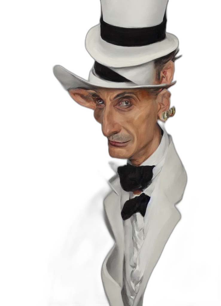 hat, staff, face, mask transparent PNG cut-out