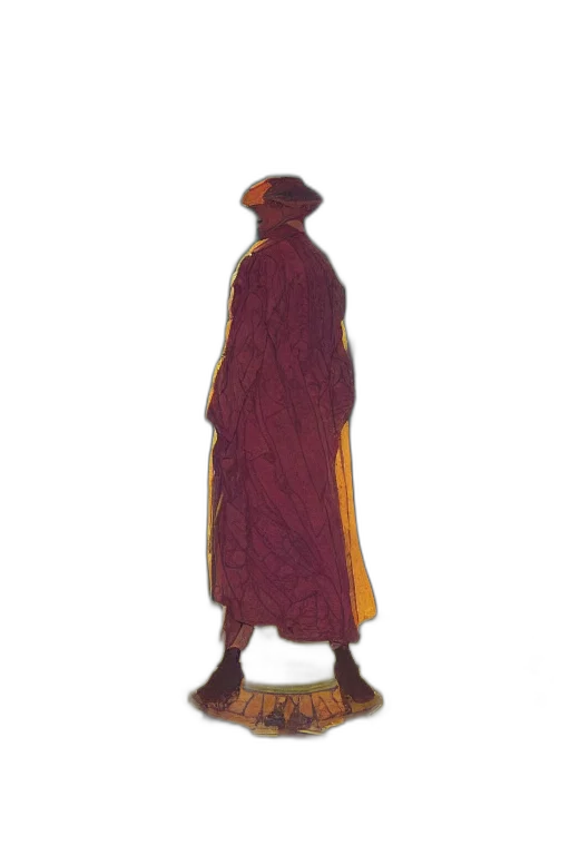 staff, dress, jacket, hat transparent PNG cut-out