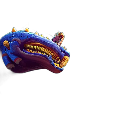 dragon, crown, creature, shoes transparent PNG cut-out