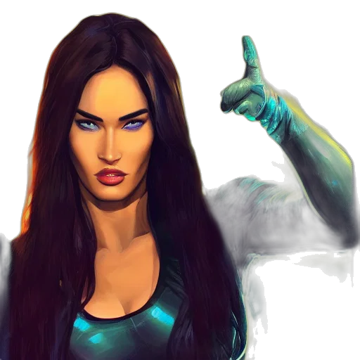 comic book art, fantasy art, concept art, photorealistic transparent PNG cut-out