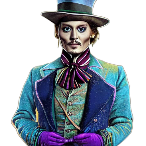 face, hat, staff, jacket, concept art, cartoon, comic book art, photorealistic transparent PNG cut-out
