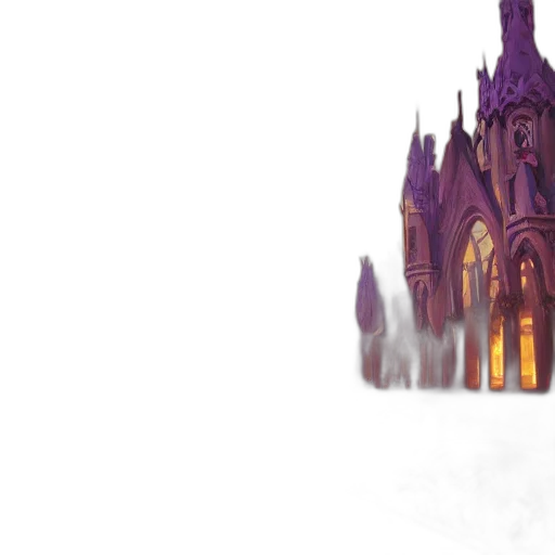building, crown, concept art, fantasy art transparent PNG cut-out