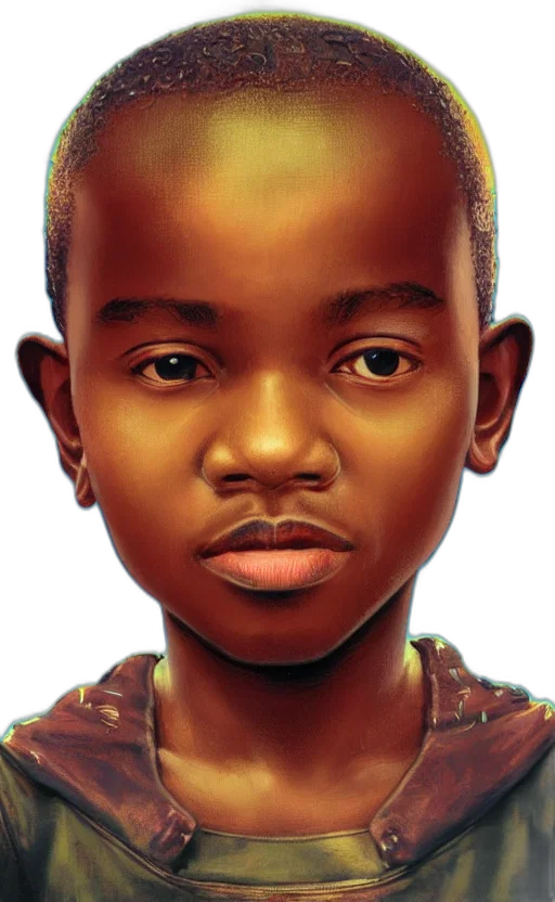 face, animal, photorealistic, oil painting, 3d render, concept art, colourful, upper transparent PNG cut-out