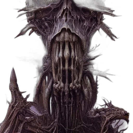 creature, mask, hair, crown transparent PNG cut-out