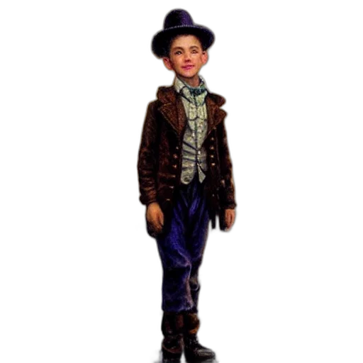 hat, staff, robot, jacket transparent PNG cut-out