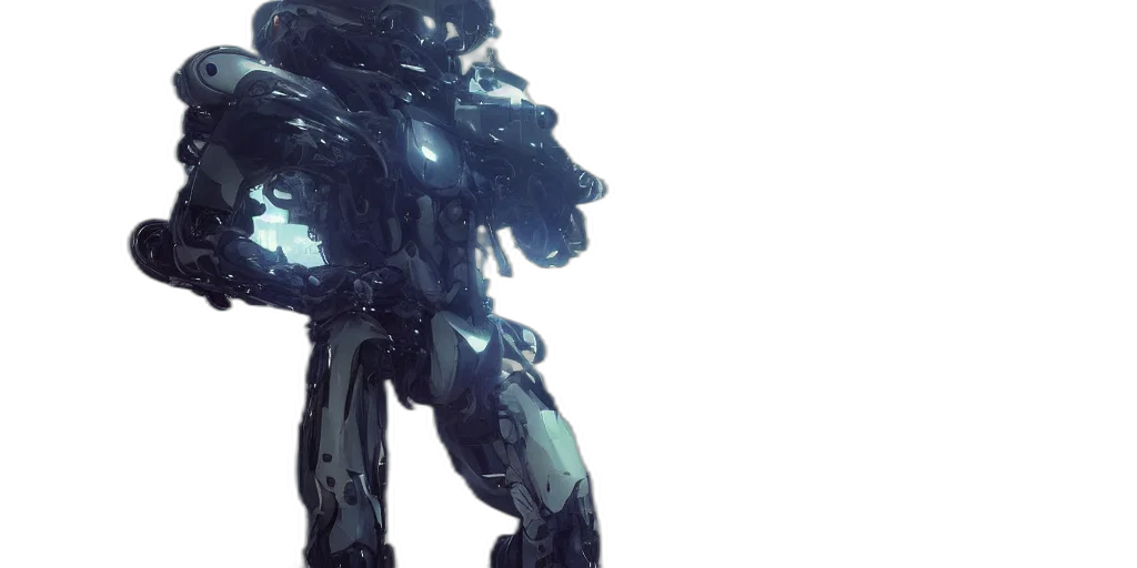 robot, dress, creature, hair transparent PNG cut-out