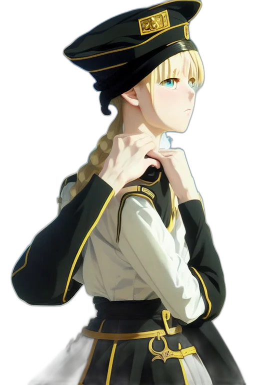 hat, staff, crown, jacket transparent PNG cut-out
