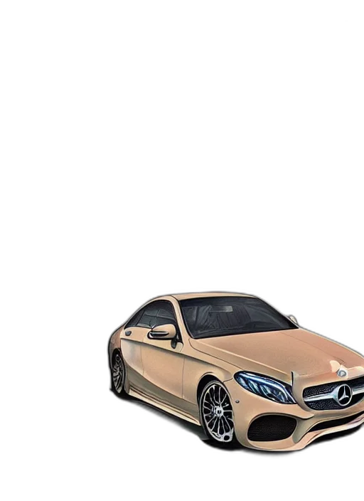 car, weapon, 3d render, photorealistic transparent PNG cut-out