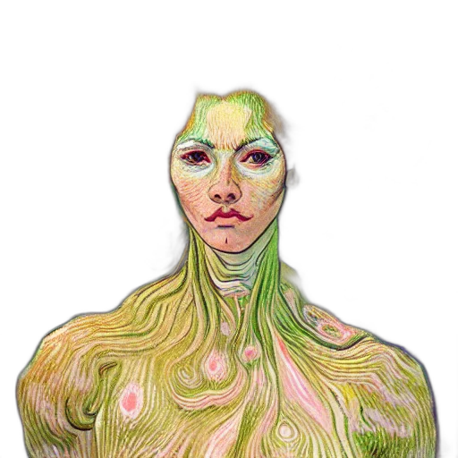 mask, face, dress, hair, watercolor, fantasy art, concept art, photorealistic transparent PNG cut-out