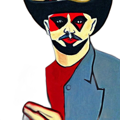 mask, face, hat, jacket transparent PNG cut-out
